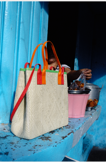 trabaho tote in rainbow too