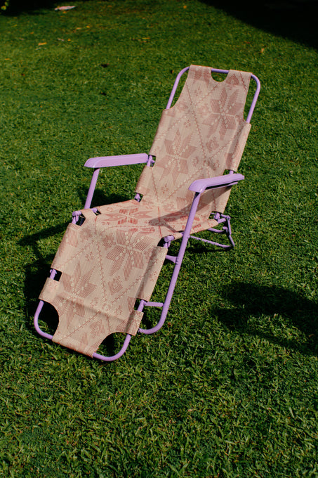 easy chair in grape - made to order